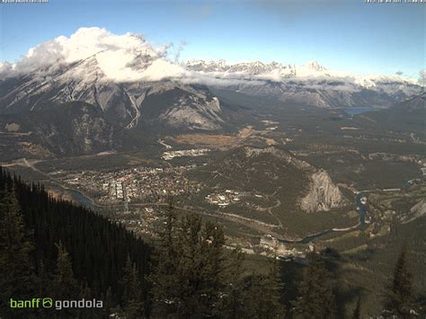 banff gondola webcam|banff webcam live.